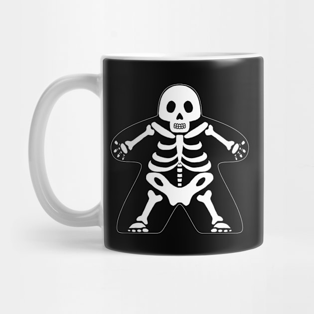 Skeleton Meeple by Board Game Blitz